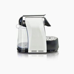Cino Espressina – Capsule Coffee Machine in White for Quick and Easy Espresso Brewing