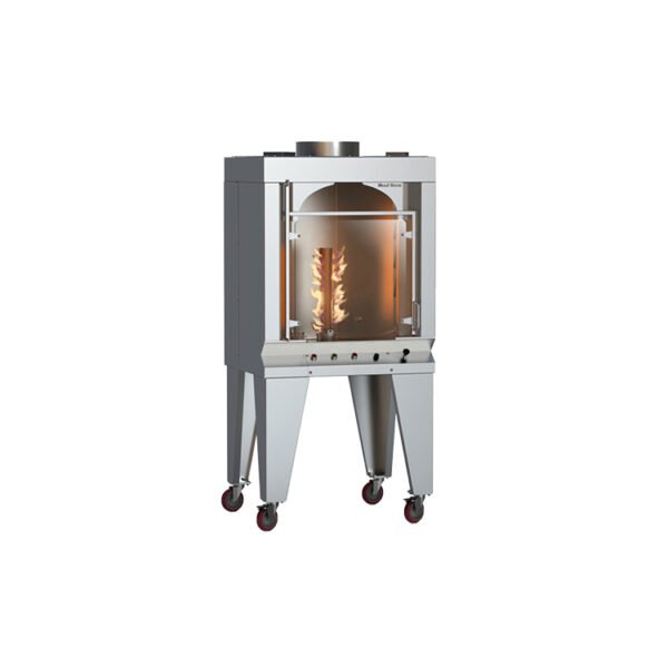 Wood Stone Gas Vertical Rotisserie – High-Capacity Rotating Grill for Juicy Roasted Meats