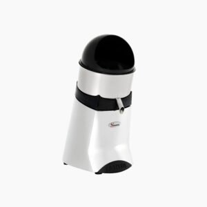 Santos Citrus Juicer – Chrome Finish, Heavy-Duty Juicer for Continuous Citrus Juice Extraction