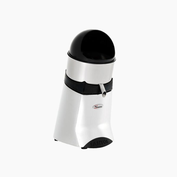 Santos Citrus Juicer – Chrome Finish, Heavy-Duty Juicer for Continuous Citrus Juice Extraction