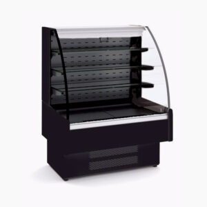 CORECO Refrigerated Multideck Display – 950mm Wide, +2°C to +8°C, Open Front Cooler