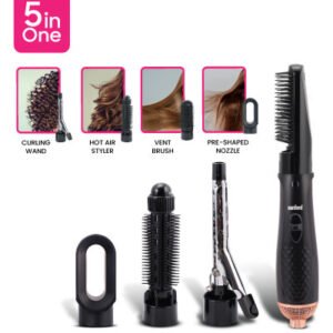 SANFORD 5-in-1 Hair Styler Versatile Styling Tool for Multiple Hair Looks