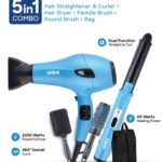 SANFORD 5-in-1 Hair Care Combo Complete Hair Styling Set for All Hair Types