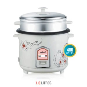 SANFORD 1.0L Rice Cooker with Single Button Operation and Non-Stick Pot