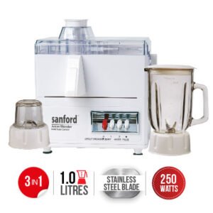 SANFORD 1.0L Juicer Blender with Compact Design and Quick Juice Extraction