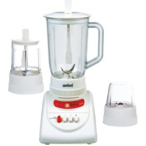 SANFORD 1.0L Blender with Compact Design and Easy Operation for Daily Use