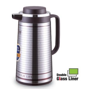 SANFORD 1.3L Vacuum Flask with Double-Wall Construction and Leak-Proof Design