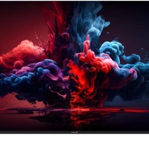 Videocon 43-Inch Edgeless Full HD Google TV – 2025 Model, “Hey Google” Voice Remote, Chrome cast Built-In, Bluetooth, Quad-Core Processor, HDMI/USB, Black