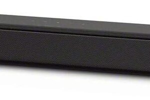 Sony 2.0CH 120W Soundbar – Bass Reflex Speaker, S-Force Front Surround, HDMI ARC, Bluetooth USB Playback, Black (HT-S100F)