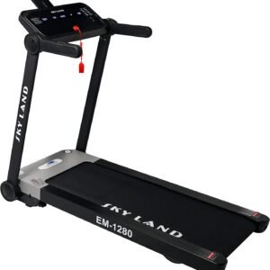 Sky Land Motorized Foldable Treadmill With Built-In Bluetooth Speaker – Home Fitness Equipment