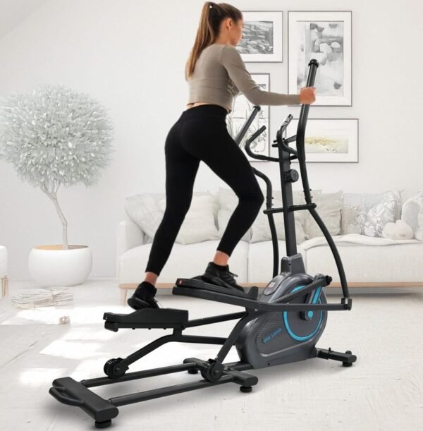 Sky Land Elliptical Trainer With 10-Level Magnetic Resistance And 6KG Flywheel – 110KG Capacity - Image 2