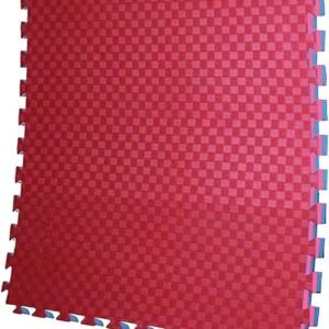 Sky Land 5pc High Density EVA Foam Interlocking Mats Set – Red Blue Reversible Design