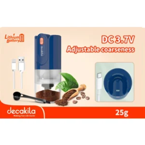 Coffee Grinder Cordless By Decakila - KMCF029W
